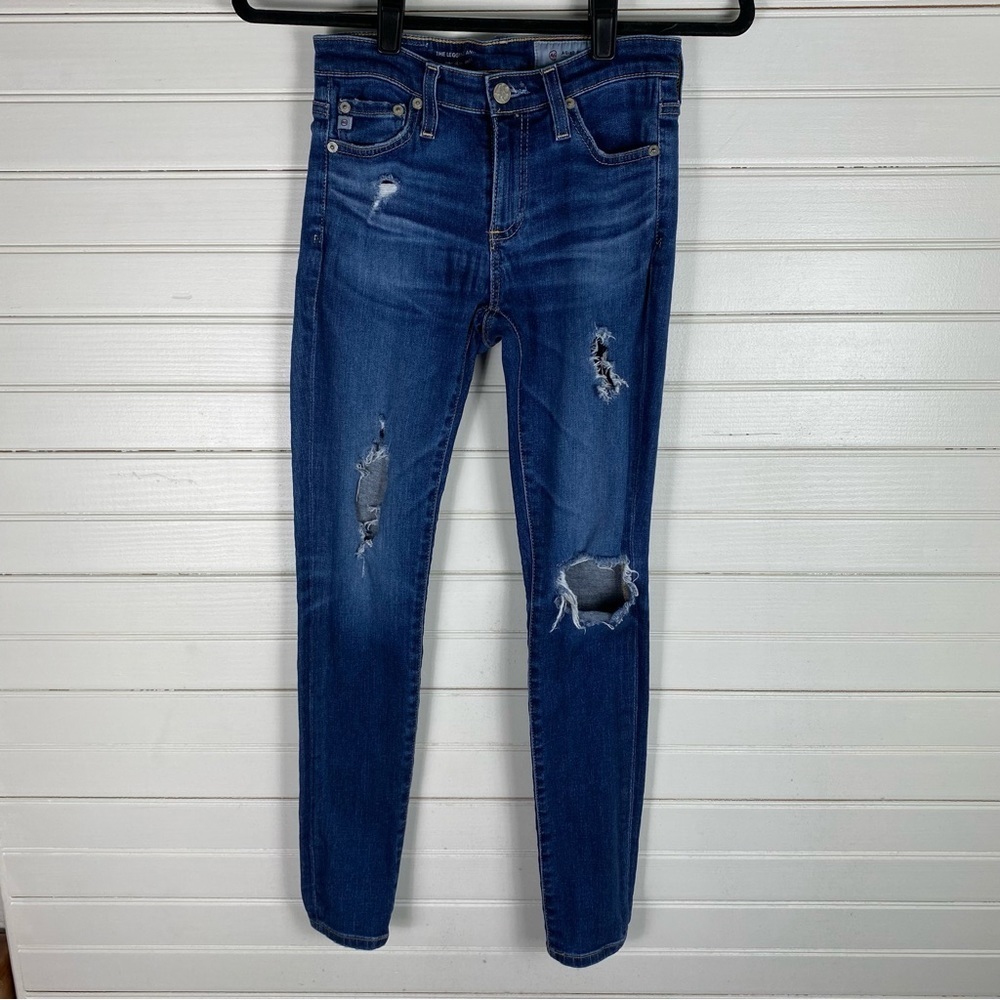 AG Adriano Goldschmied Super Skinny The Legging Ankle Jean 24R